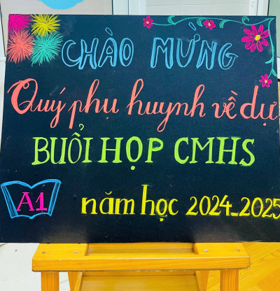 HỌP PHỤ HUYNH ĐẦU NĂM HỌC 2024 - 2025